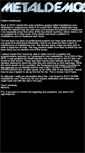Mobile Screenshot of metaldemos.com